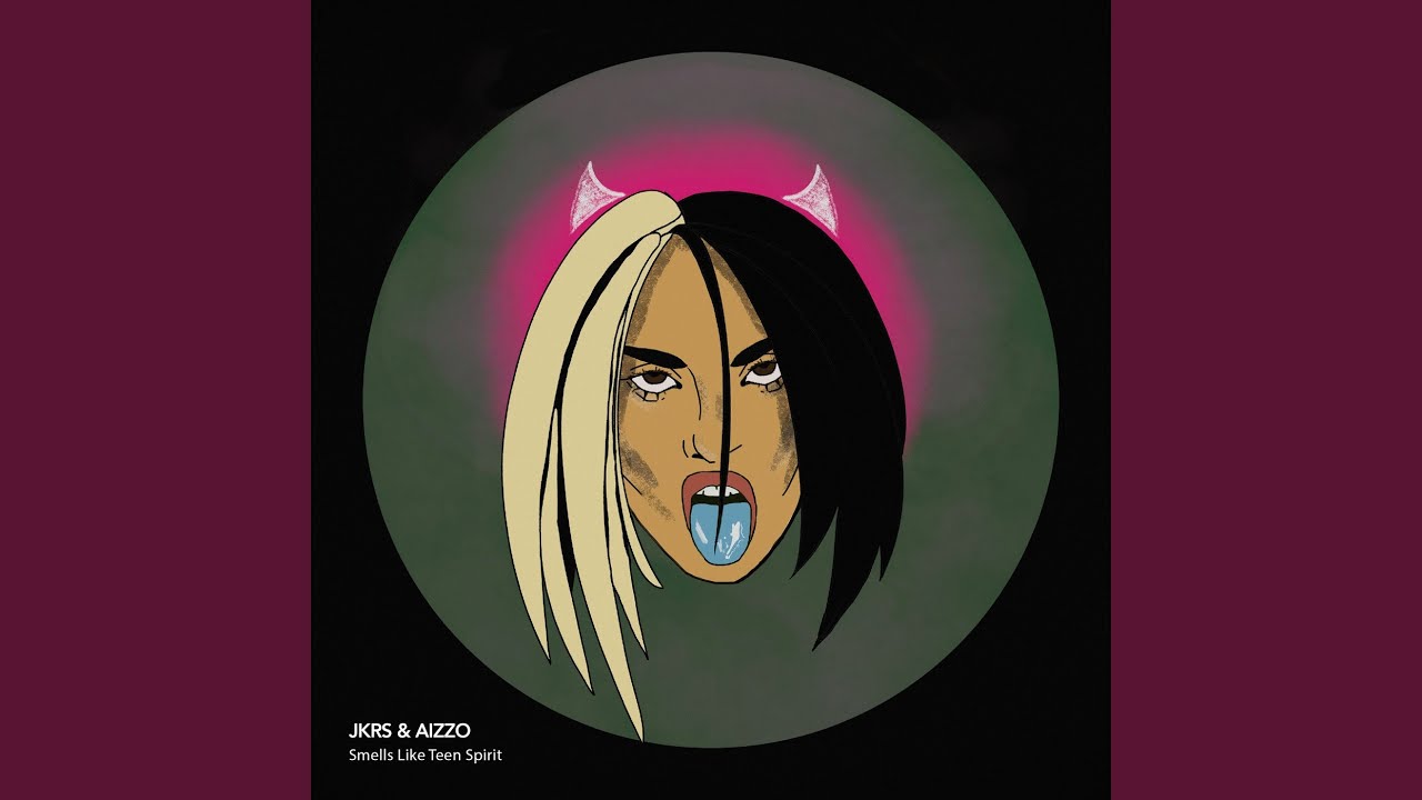 Cover for the song 'Smells Like Teen Spirit' by artist(s) 'JKRS, AIZZO, Kurt Cobain, Krist Novoselic, Dave Grohl'