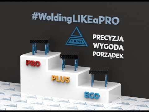 Table de soudure GPPH Gamme ECO - Formats variés, construction massive et options de bridage_7