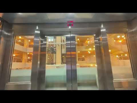 Talking Schindler 6400NA traction elevators at the RDU Airport Garage (Retake)