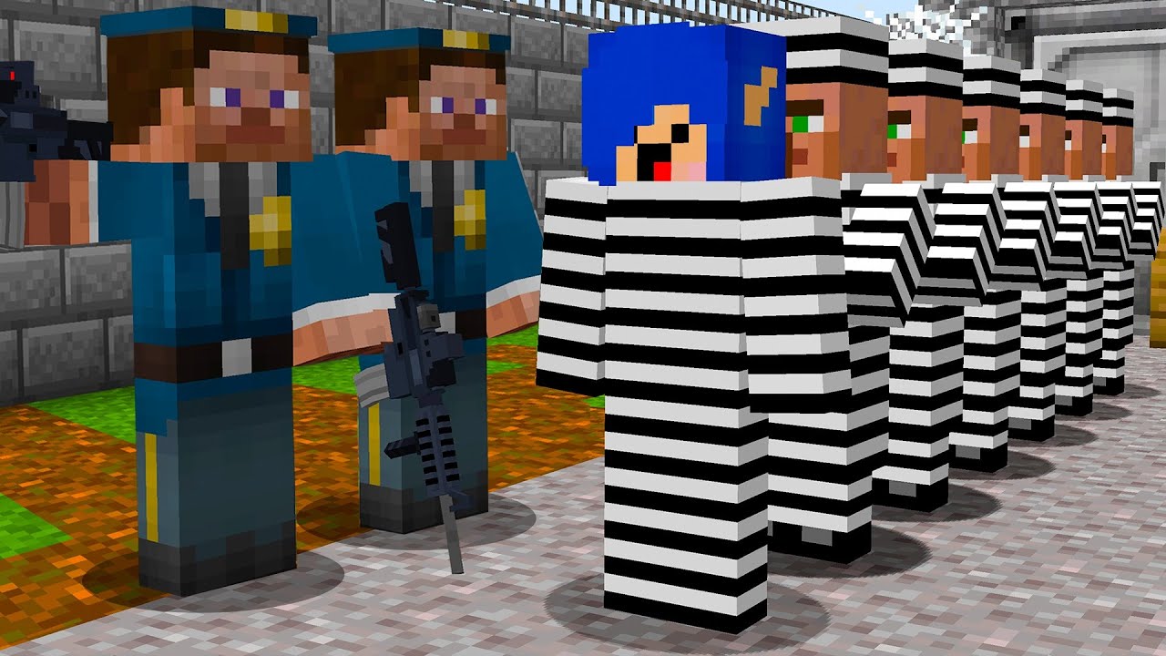 todos os Vilagers foram PRESOS na VILA! (MINECRAFT HISTORINHAS)