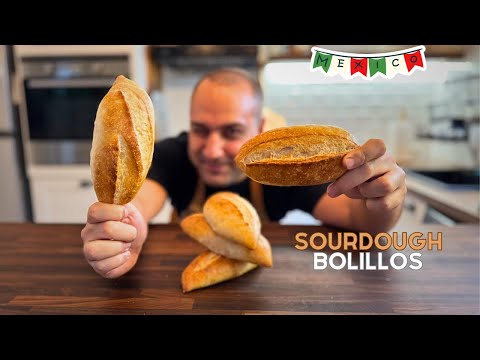 Sourdough Bolillos Mexican Baguette