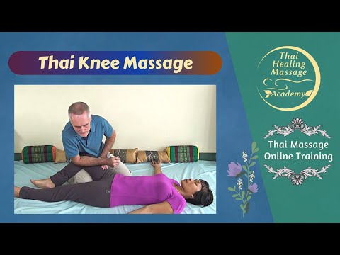 Thai Massage Knee Therapy Demonstration