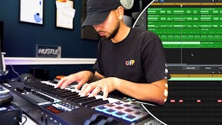 MAKING FIRE BEATS FOR DRAKE IN MY STUDIO