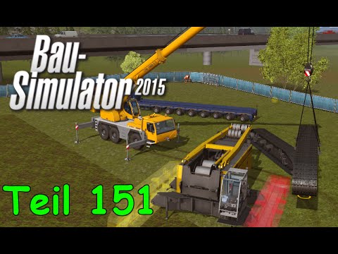 Let's Play Bau Simulator 2015 Teil 151 - RAUPENKRAN AUFBAUEN | Liongamer1