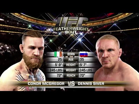 UFC FREE FIGHT:Conor McGregor vs Dennis Siver | EA SPORTS™ UFC MOBILE Gameplay 2021 |