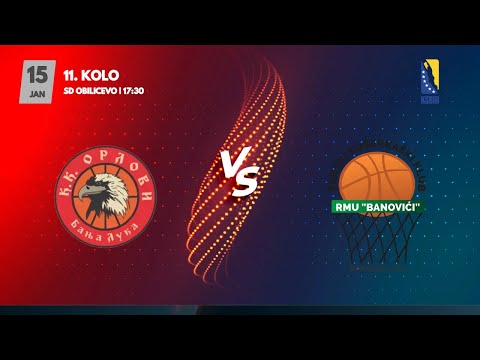 KK Orlovi vs RMU Banovići - 11. kolo - KSBIH - 2022/2023