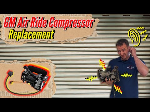 Noisy GM Air Ride Suspension Compressor Replacement