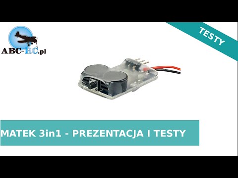 Matek 3in1 - Monitor napięcia, Alarm zaginięcia modelu, Alarm utraty sygnału radiowego - ABC-RC.PL
