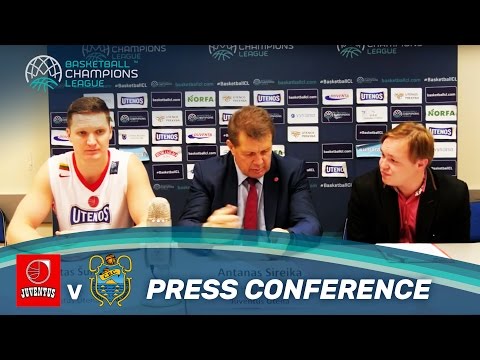 Juventus Utena v Iberostar Tenerife - Press Conference - Basketball Champions League