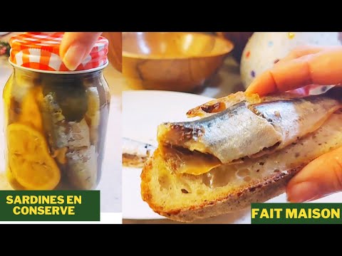 Comment préparer vous-même vos sardines en conserve❓️Sans agent de conservation‼️