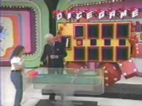 the price is right dice game lost by me imitating bob Barker while scott hurt his knee