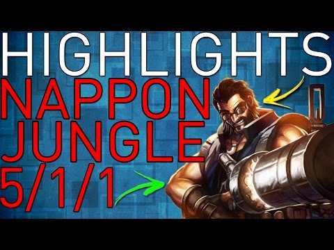 RED Nappon - Graves vs Hecarim - LoL BR Challenger 753LP - Highlights