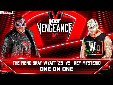 The Fiend Bray Wyatt vs Rey Mysterio – Nightmare vs Lucha Legend | WWE 2K25 Full Match Highlights