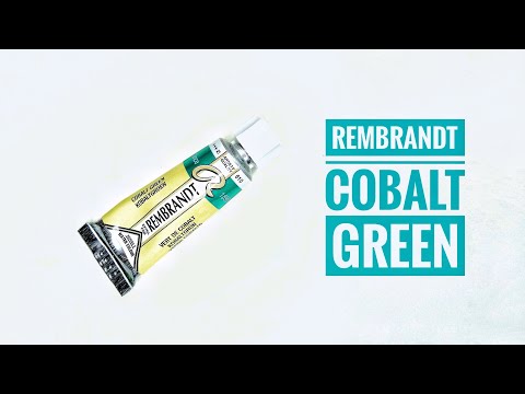 Rembrandt Cobalt Green Watercolor