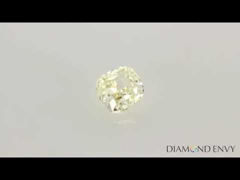 Yellow Diamond - 2.01 Carat Cushion Cut (Y to Z Range)