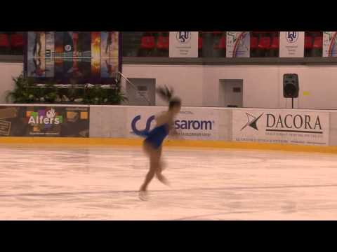 16 Micol CRISTINI (ITA) - ISU JGP Brasov Cup 2011 Junior Ladies Free Skating
