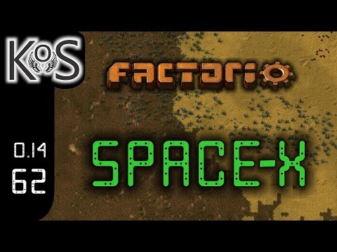 Factorio 0.14 Space-X Mod, Ep 62: Helping Our Bots - Let's Play, Gameplay