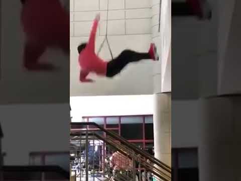 Miguel Falls Behind the Scenes Video | Cobra Kai 🐍