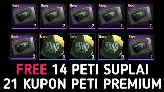 Download lagu TRIK RAHASIA PUBG MOBILE! GRATIS 21 KUPON PREMIUM & 14 PETI SUPLAI | TRIK VPN PUBG MOBILE mp3