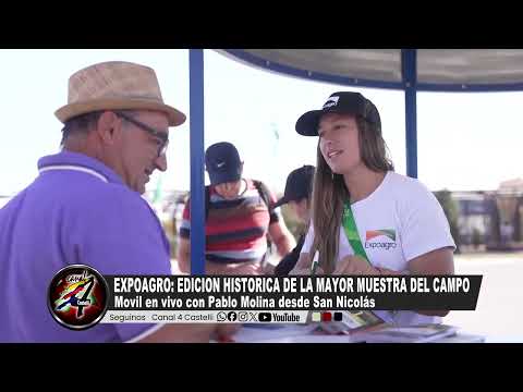 Trabajo para Canal 4 de Castelli Pcia de Bs As 𝗘𝗫𝗣𝗢𝗔𝗚𝗥𝗢 𝟮𝟬𝟮𝟲 𝗘𝗗𝗜𝗖𝗜𝗢𝗡