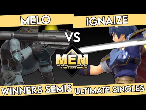 BNB Main Event Mondays 3 -  Melo (Snake) VS Ignaize (Marth) Winners Semis