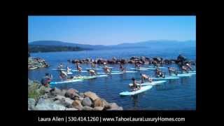 preview picture of video 'Paddleboard Yoga on Lake Tahoe!'