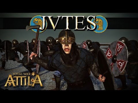 Total War Attila Battle  - Obelix vs Blademaster