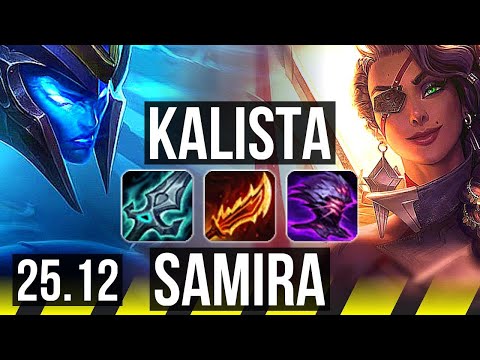 KALISTA & Janna vs SAMIRA & Tahm Kench (ADC) | BR Challenger | 25.12