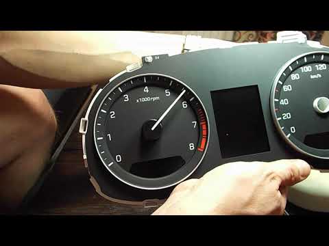 Как разобрать панель приборов Hyundai CRETA