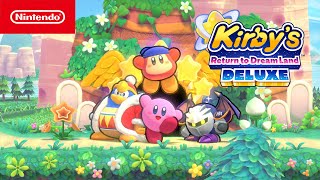 Kirby’s Return to Dream Land Deluxe Four Player Frenzy Trailer