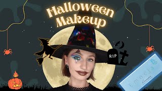 MAKEUP NA HALLOWEEN 👻🧙‍♀🤡 | I'm good witch 🧙‍♀✨😏 | Test palety EMOCJA od @Traumadni🦋| Vajoll