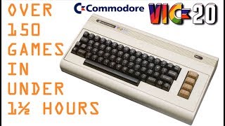 Over 150 Commodore VIC-20 Cartridges in 1½ Hours