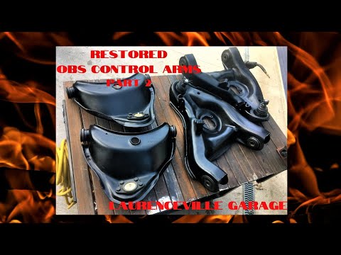 1988-1998 Chevy OBS C/K Budget Shop Truck front control arm BUSHINGS and BALL JOINT project PART 2