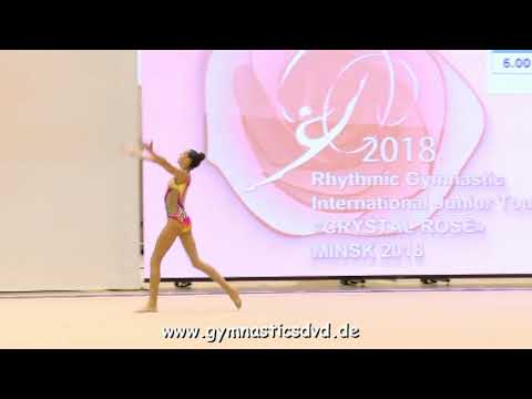 Daria Trubnikova (RUS) - Junior 02 - Crystal Rose Cup Minsk 2018