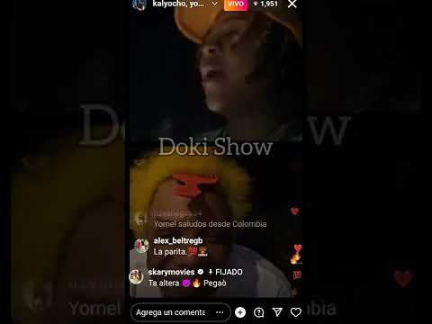 KALY OCHO Y YOMEL EL MELOSO SE CURAN CON YAISEL LA MELODIA EN VIVO