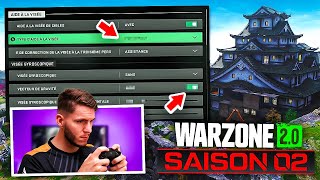 LES NEW PARAMÈTRES #1 MANETTE SUR WARZONE 2 : Un PRO me DONNE tous ses réglages ✅