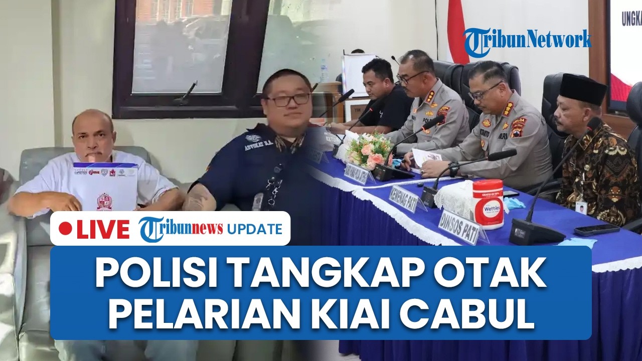 LIVE: Polisi Tangkap Dalang Pelarian Kiai Ashari Tersangka Pencabulan Santriwati di Ponpes Pati