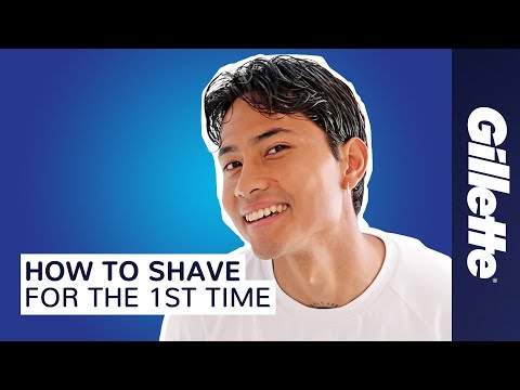 How to Shave Your Face for the First Time | Gillette