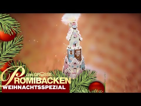 Sonya's XXL Gingerbread House | Tasting | The Great Celebrity Bake Off – Christmas Special | SAT....