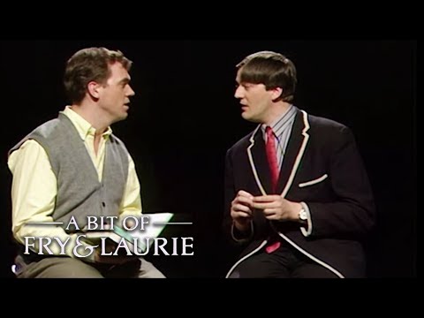 Suitable Poetry Sketch | A Bit of Fry and Laurie | BBC Comedy Greats