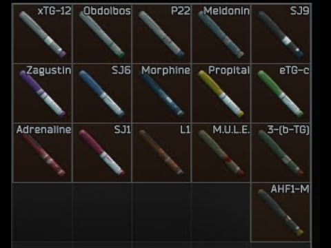 Taking ALL stims in Tarkov at the same time