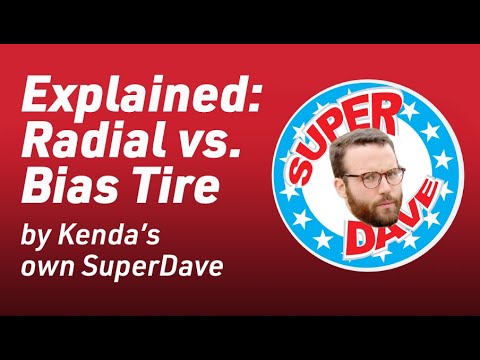 Kenda's SuperDave Explaining Bias vs. Radial Tires