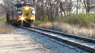 preview picture of video '2009 Santa Train Arrival at it's 1st Stop in Mapleton, IL'