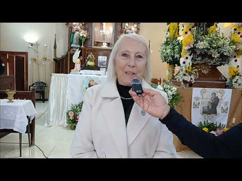 Graciela Nazer diputada provincial en la fiesta patronal de Berón de Astrada, 13 de junio de 2026