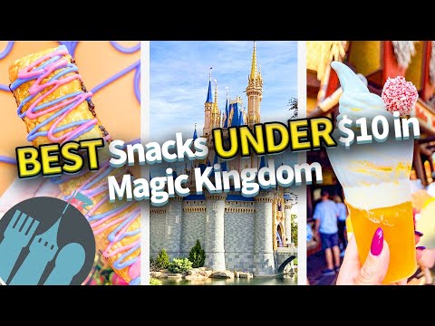 Ranking the BEST Snacks Under $10 at Magic Kingdom