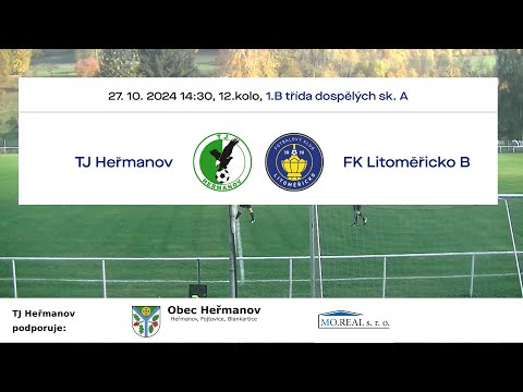 TJ Heřmanov - FK Litoměřicko B dne 27.10.2024