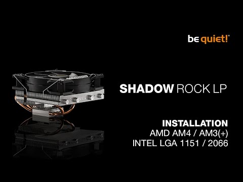 BE QUIET Shadow Rock LP aušintuvas video
