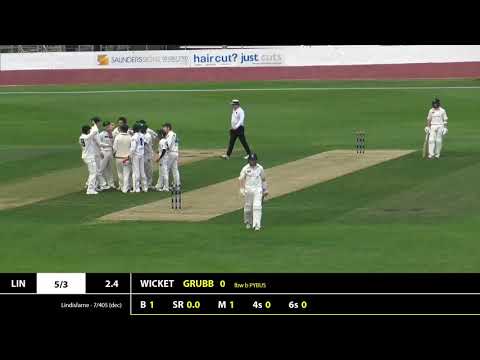 CTPL 1st Grade Highlights - Tom Pybus 5 wicket haul v Lindisfarne
