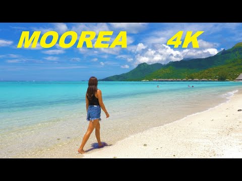 Moorea French Polynesia in 4K Mavic Pro 2 & Hero7 black