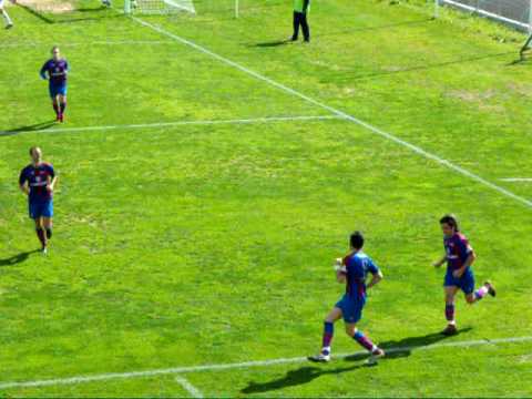 Gol de Rafa 0-1 m. 6 (CD Badajoz 3-1 Extremadura UD)